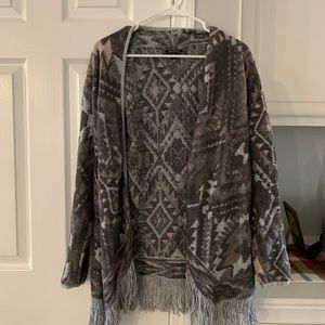Lucky Brand Boho Drape Jacket
